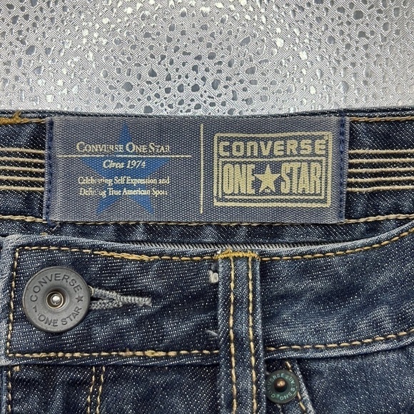Converse One Star Denim Skirt Size 4 - Picture 11 of 16